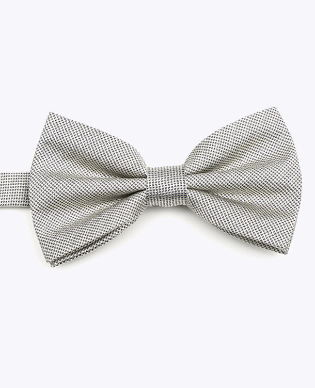 Motýlek s Flitrem Stříbrný č. 1 Pánský v Polyesteru | Léonard - Unipap's