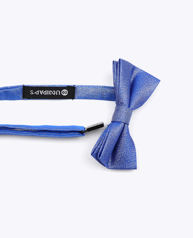 Motýlek s flitry modrý č.2 dětský polyesterový | Isidore - Unipap's