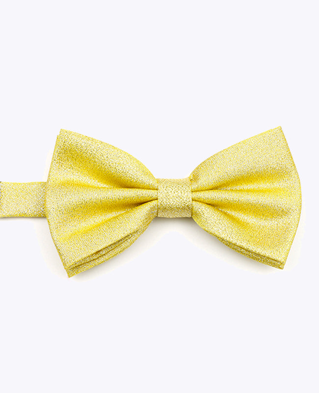 Motýlek s flitry Zlatý č. 1 Pánský v Polyesteru | Isidore - Unipap's