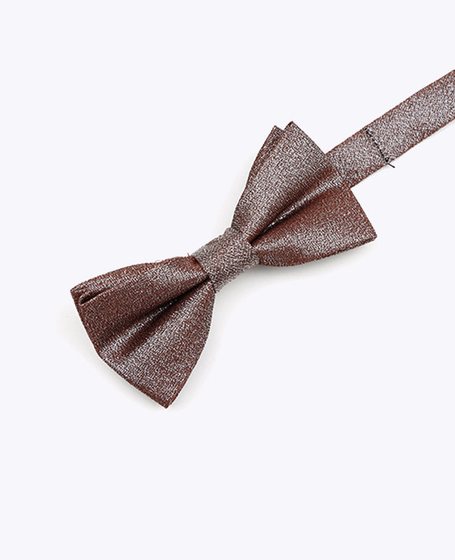 Motýlek s Flitrem Hnědý č. 1 Dětský z Polyesteru | Isidore - Unipap's