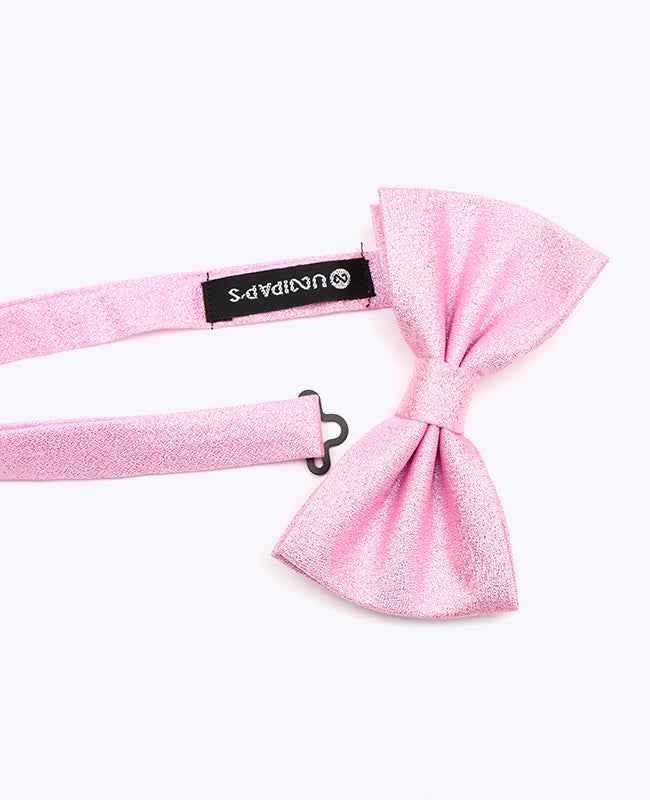 Motýlek s flitry růžový č. 1 pánský z polyesteru | Isidore - Unipap's