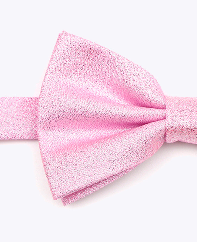 Motýlek s flitry Růžový č.1 Pánský z Polyesteru | Isidore - Unipap's