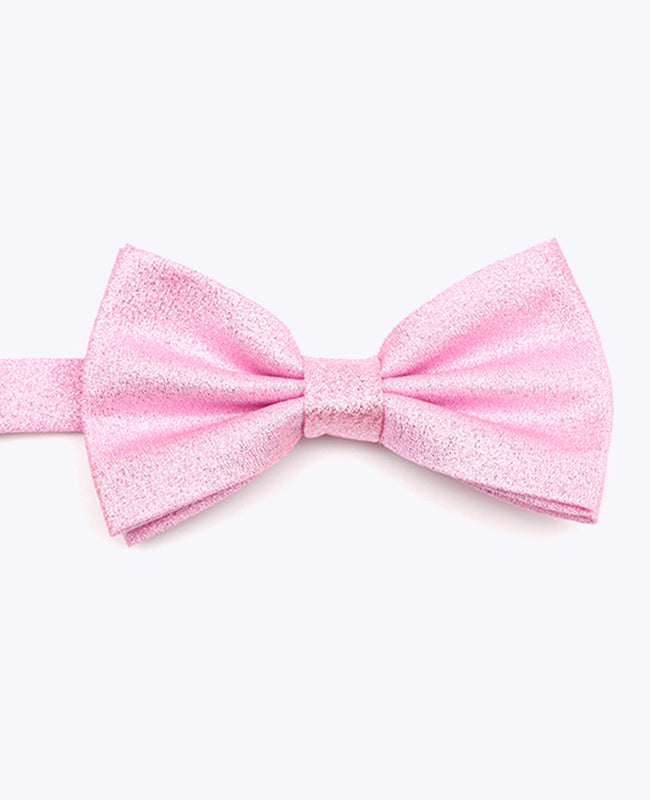 Motýlek s Flitry Růžový č.1 Pánský z Polyesteru | Isidore - Unipap's