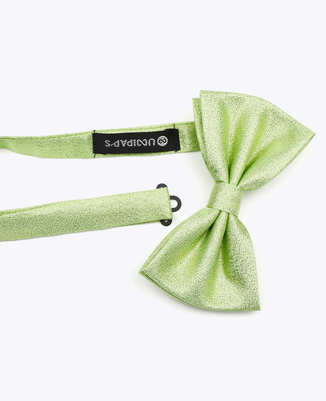 Motýlek s Flitry Zelený č.2 Pánský z Polyesteru | Isidore - Unipap's