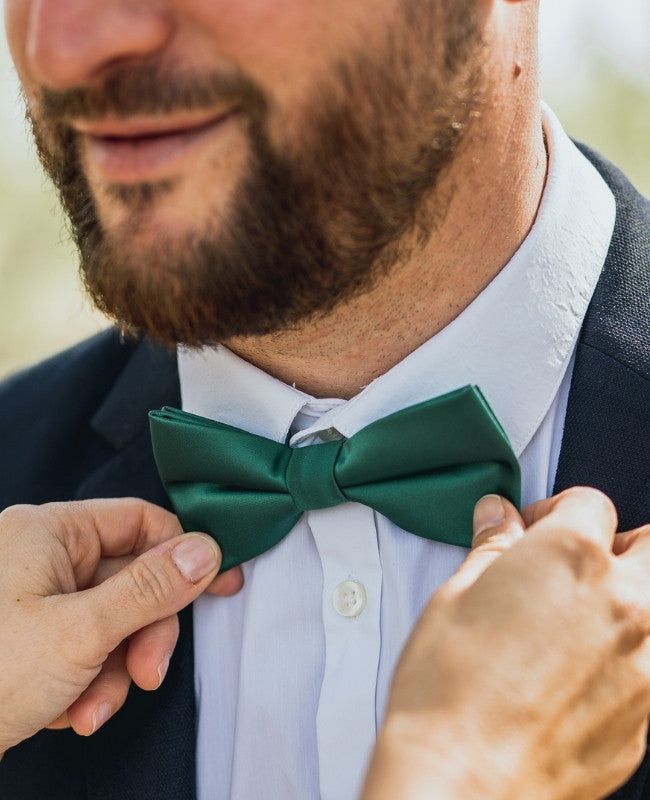 Motýlek Zelený č. 1 Pánský v Polyesteru «Jules»