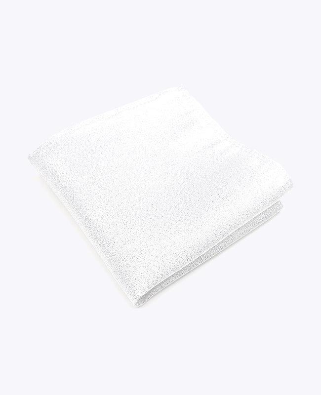 Kapesníček do Saka s Flitry Stříbrný č.1 z Polyesteru | Isidore - Unipap's