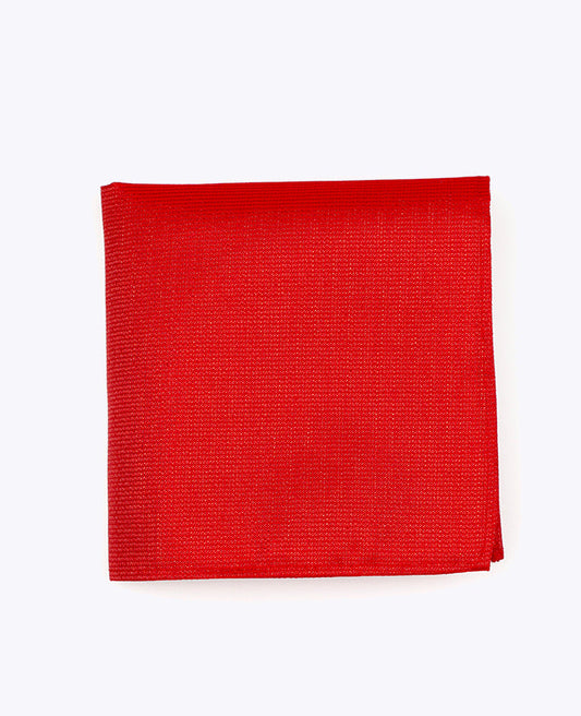 Pochette de Costume à Paillette Rouge n°1 en Polyester | Léonard - Unipap's