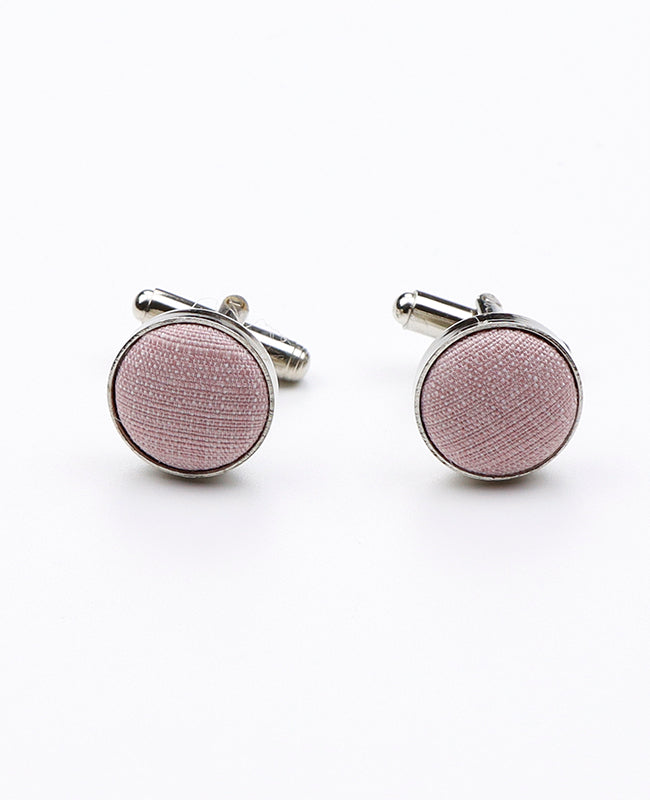 Boutons de Manchette Rose en Polyester | Octave - Unipap's