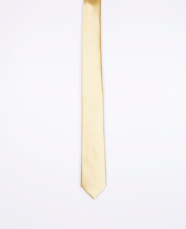 Cravate Or n°2 Homme en Polyester | Jules - Unipap's
