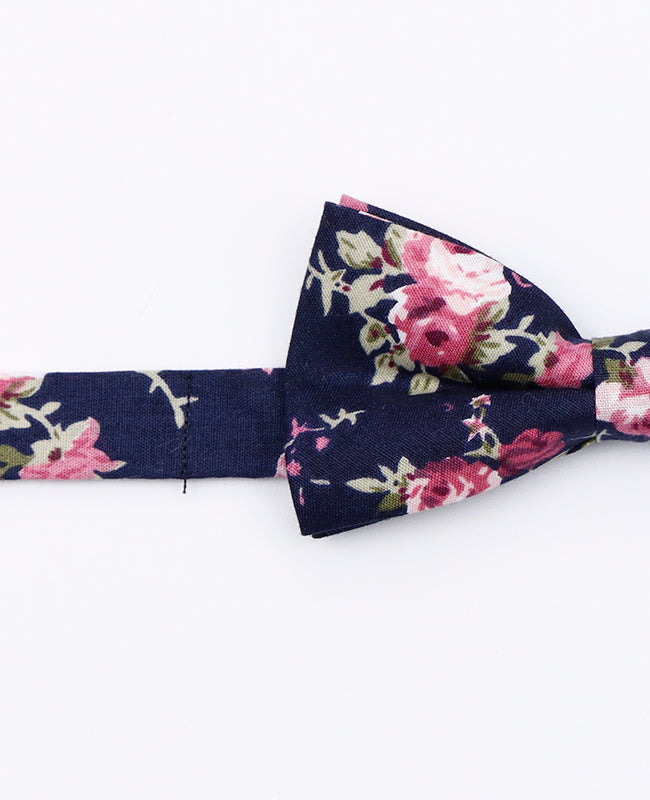 Noeud Papillon Liberty Bleu n°4 Enfant en Coton | Charles - Unipap's