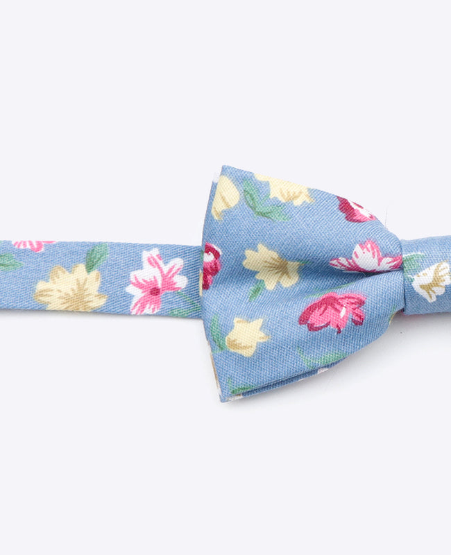 Noeud Papillon Liberty Bleu n°4 Enfant en Coton | Gaspard - Unipap's