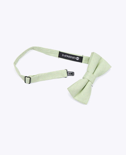 Noeud Papillon Vert n°1 Enfant en Coton