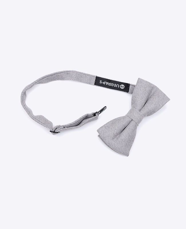 Noeud Papillon Gris n°1 Enfant en Effet Velours | Simon - Unipap's