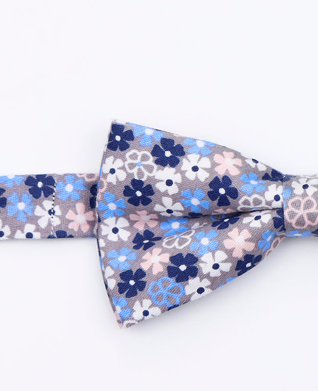 Noeud Papillon Liberty Bleu n°5 Homme en Coton | Gaspard - Unipap's