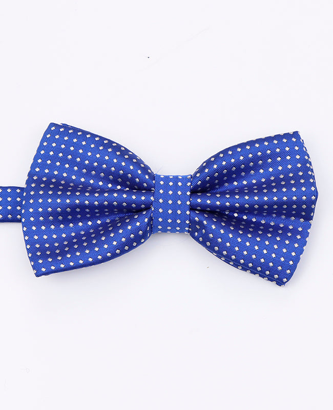 Noeud Papillon Bleu n°5 à Pois Homme en Polyester | Louis - Unipap's
