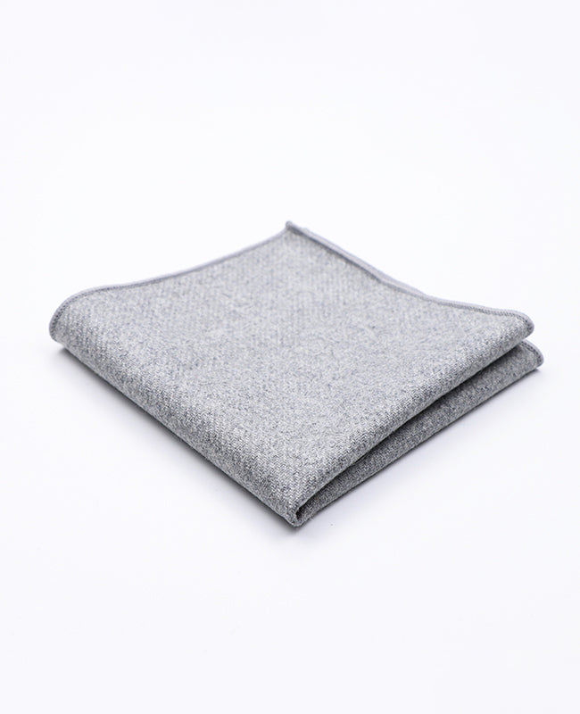 Pochette de Costume Gris n°1 en Laine | Claude - Unipap's