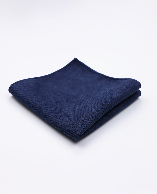 Pochette de Costume Bleu n°1 en Effet Velours | Simon - Unipap's